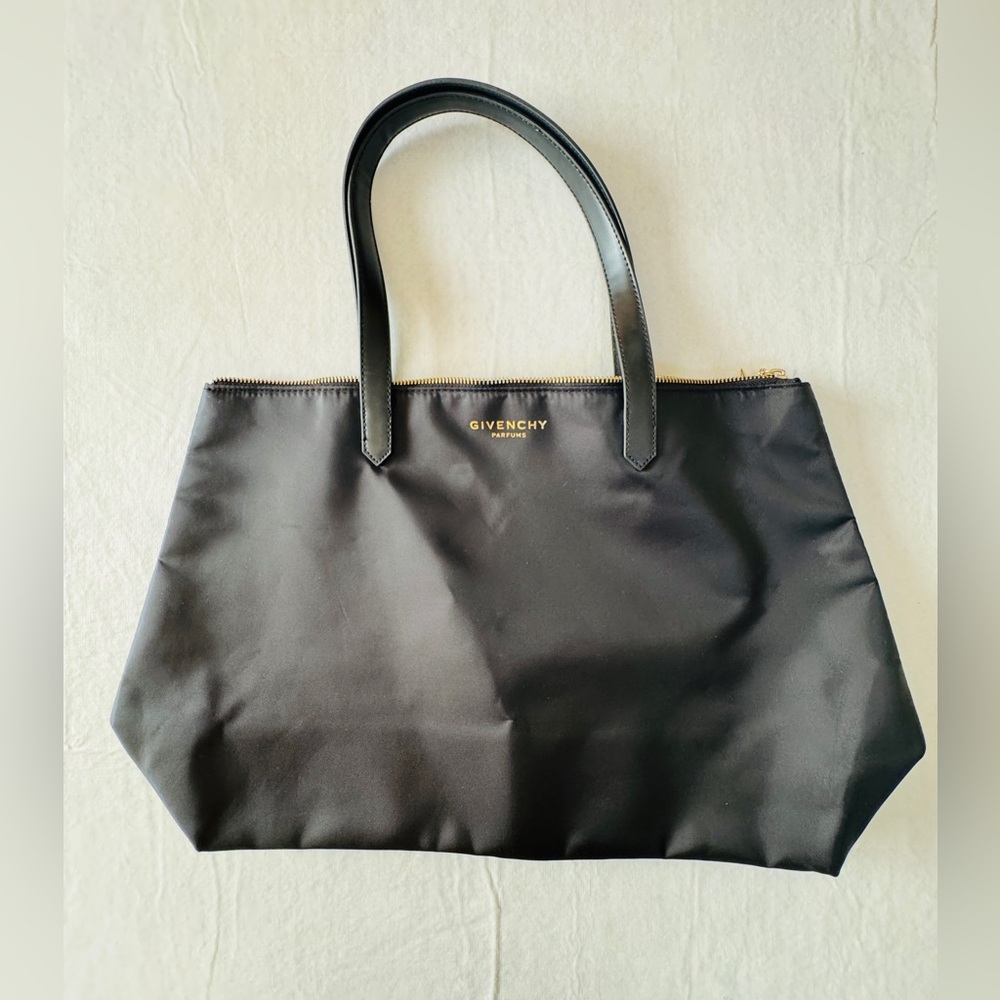 Givenchy Parfums Black Nylon Double
Handle Shoulder Tote